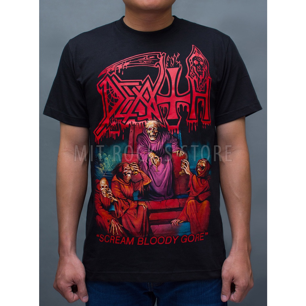 Áo Death - Rock band tee - Áo Rock - Size S, M, L, XL, XXL - Áo Thái Lan
