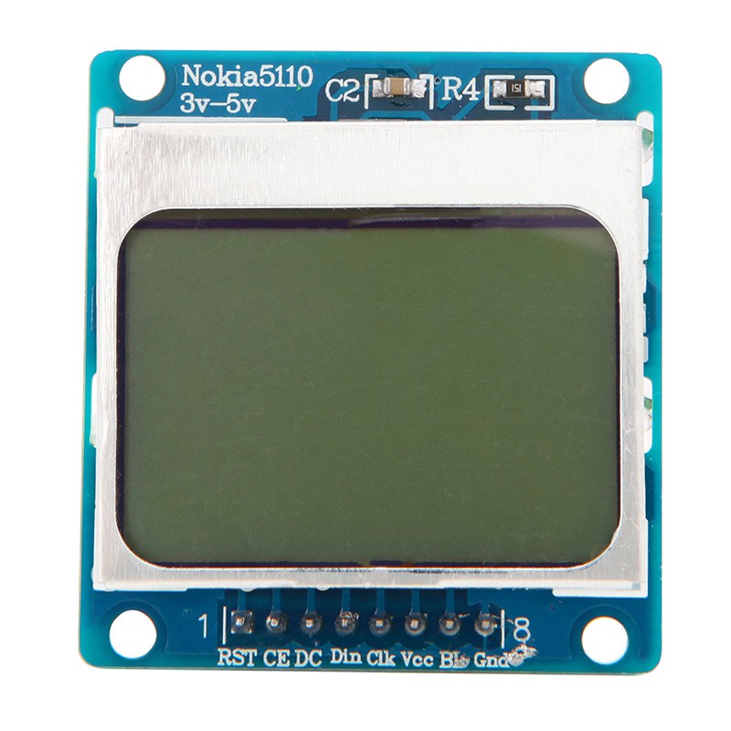 SPMH 3.3V~5V LCD Screen Display Module White Backlight adapter PCB for Nokia 5110