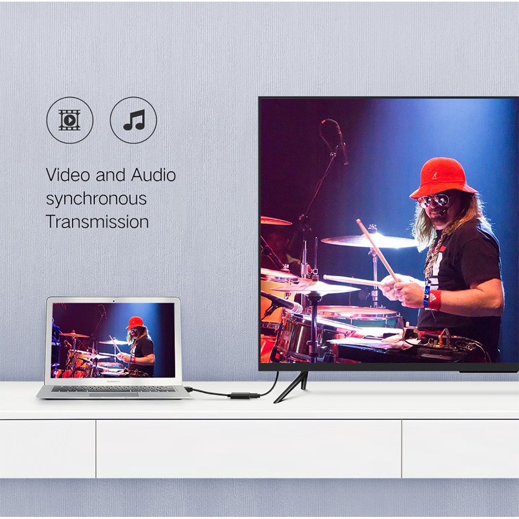 Dây Chuyển Displayport Sang HDMI 2.0 Chính Hãng Ugreen MM137 - 4K*60Hz