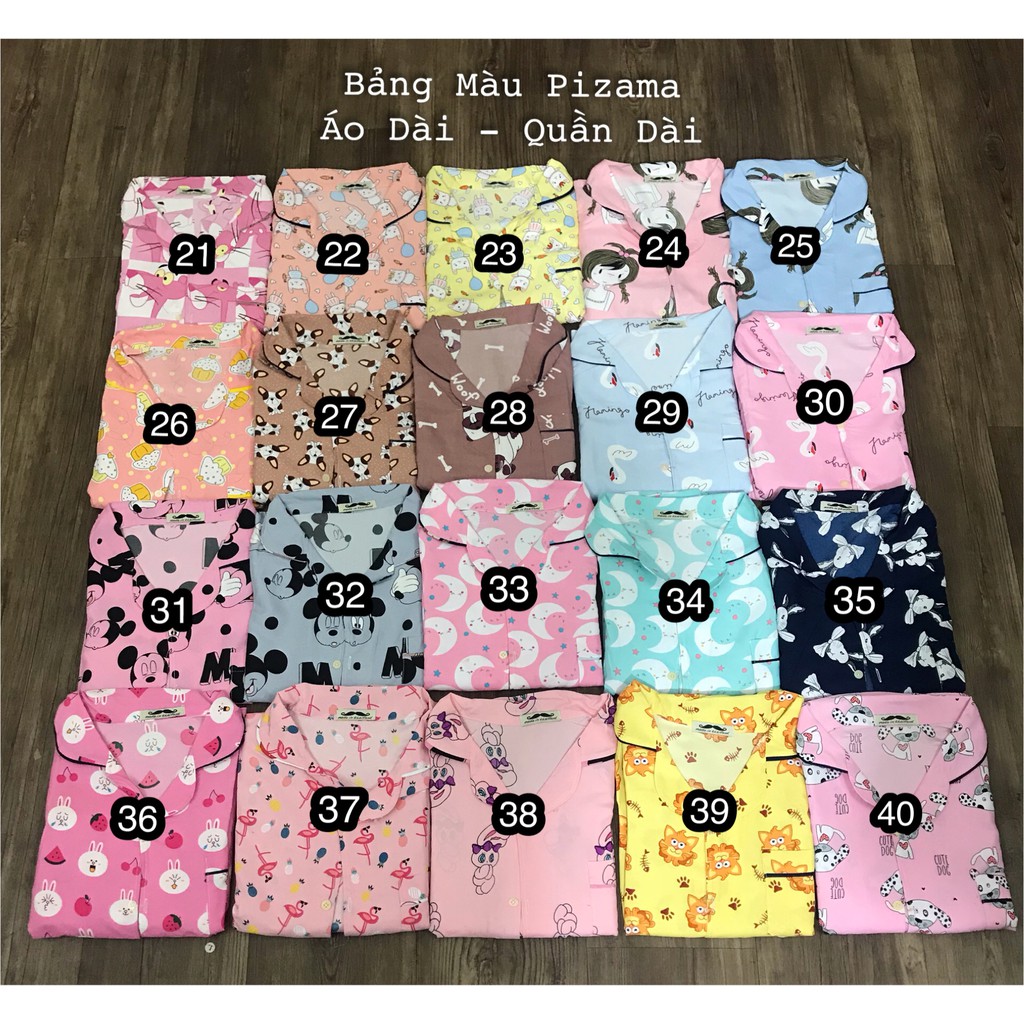 Bộ pijama dài tay siêu đẹp [ Toàn bộ là ảnh thật-Có Video ] | BigBuy360 - bigbuy360.vn