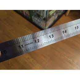 Thước sắt 15cm, 30cm, 50cm, 60cm và 1m