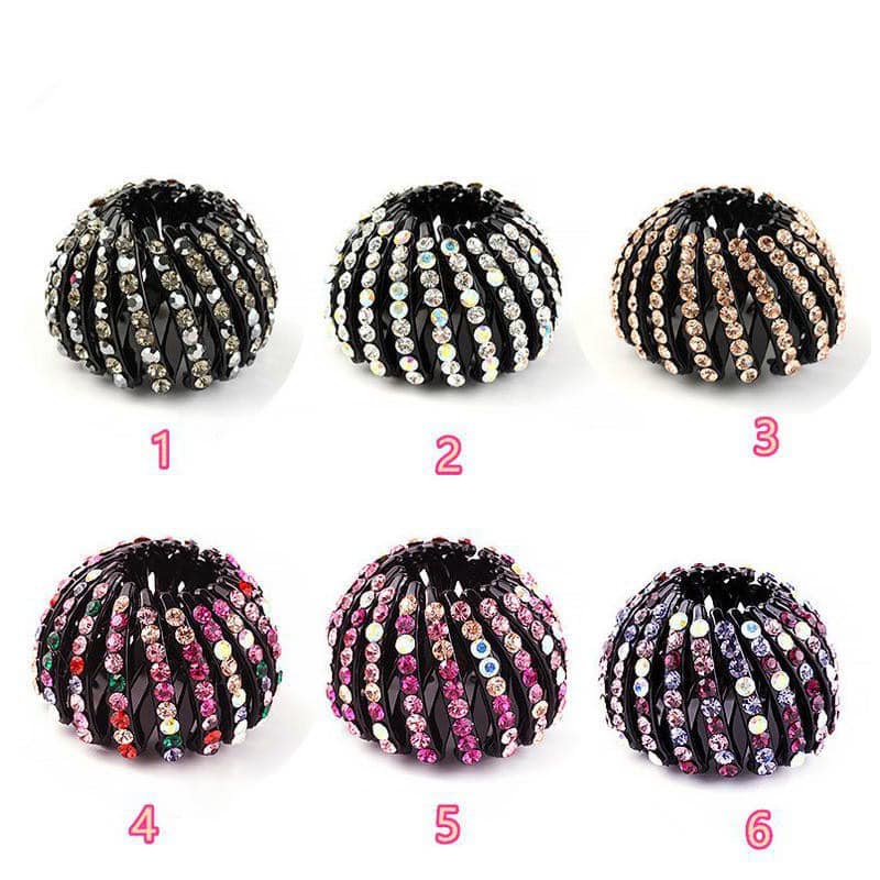 kẹp tóc đính đá sang chảnh