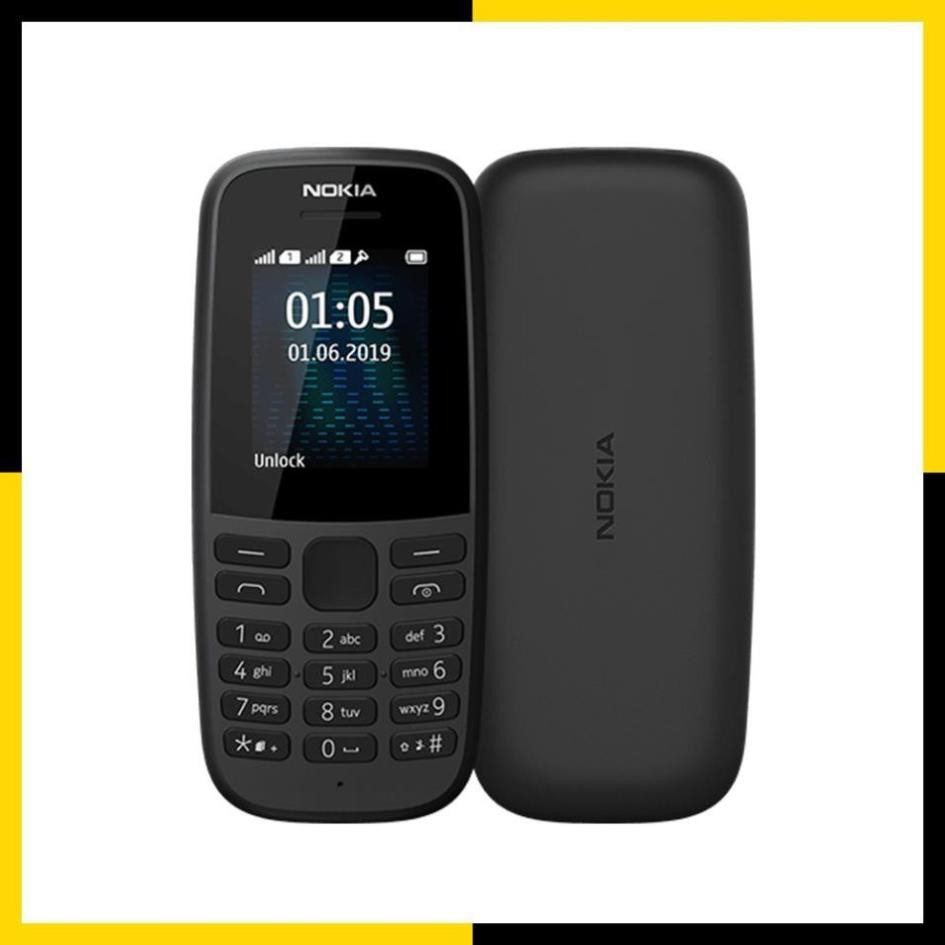 Điện thoại Nokia 105 1 SIM (2019) - Hàng Chính Hãng - [ HÀNG TỒN KHO ]