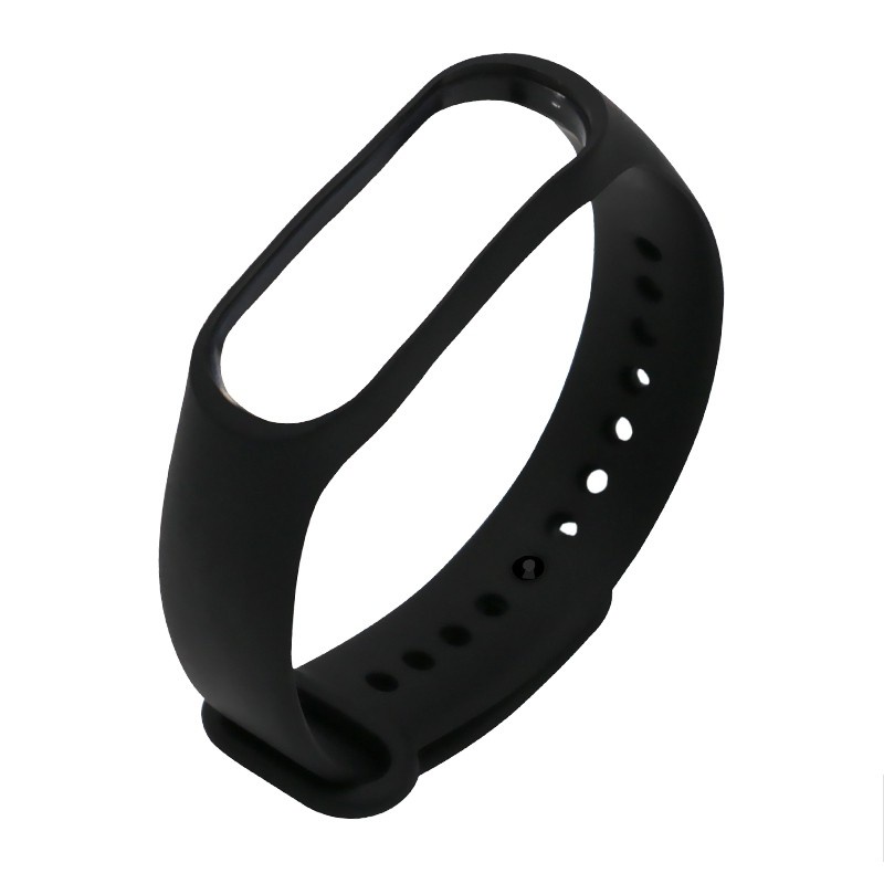 2 Pcs for Xiaomi Mi Band 3 Tpu Strap Wristband Replacement Smart Sport Watch Wrist Band, Black & Gray