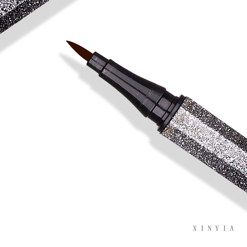 Bút kẻ mắt nhanh khô chống thấm nước không nhòe thiết kế vỏ lấp lánh ánh sao xinh xắn cao cấp