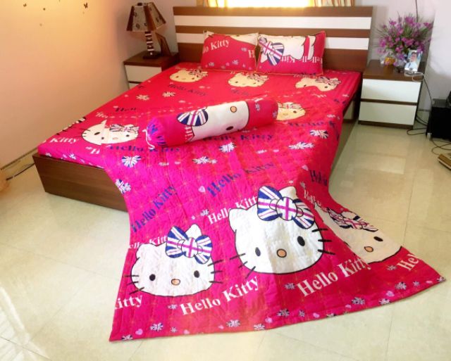 Bộ 5 Món Vỏ Chăn Ga Gối Coton poly cao cấp | BigBuy360 - bigbuy360.vn