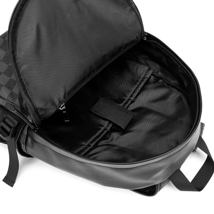 Balo da nam lv cặp đi học đựng laptop phong cách thời trang cao cấp ulzzang chống nước