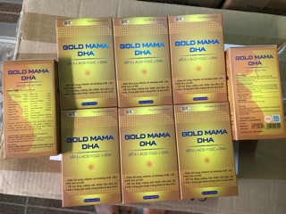 GOLD MAMA DHA ( Vitamin bà bầu tổng hợp )