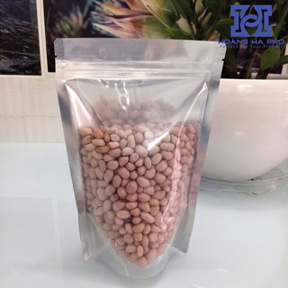 500gr Túi zip bạc 1 mặt trong