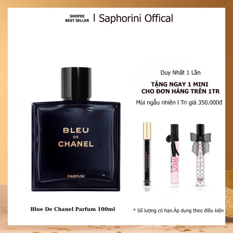 Nước Hoa Chanel, Blue De Chanel Parfum Nước Hoa Nam Chính Hãng 100ml | Thế Giới Skin Care