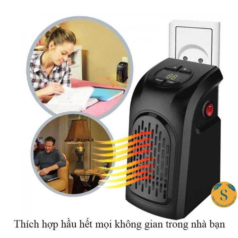 Máy sưởi mini Handy Heater [MÁY SƯỞI VUÔNG]