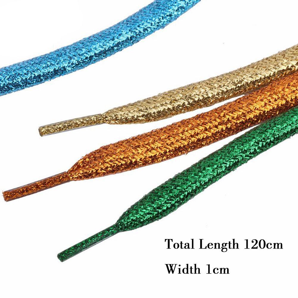 Cặp Dây Giày Ánh Kim Lấp Lánh 120cm
