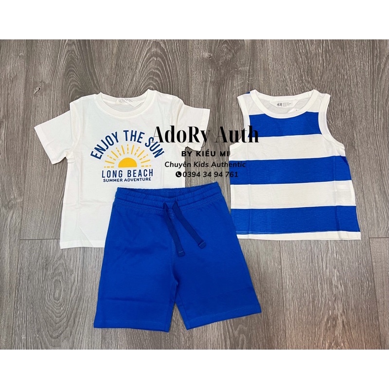 Set 3 món áo và quần auth Hm
