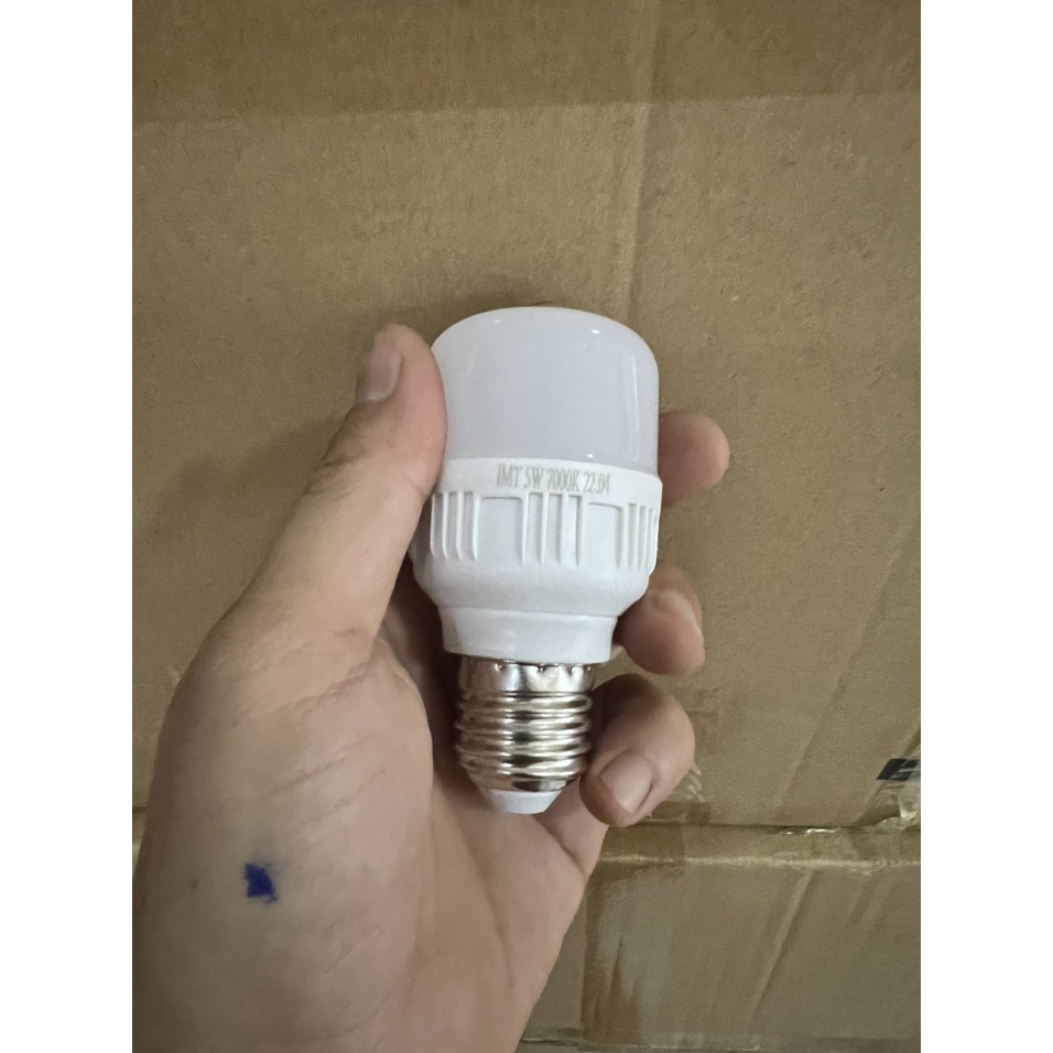 BÓNG ĐÈN LED TIẾT KIỆM ĐIỆN – KÍN NƯỚC 5W ÁNH SÁNG TRẮNG - LOẠI TỐT - IMT