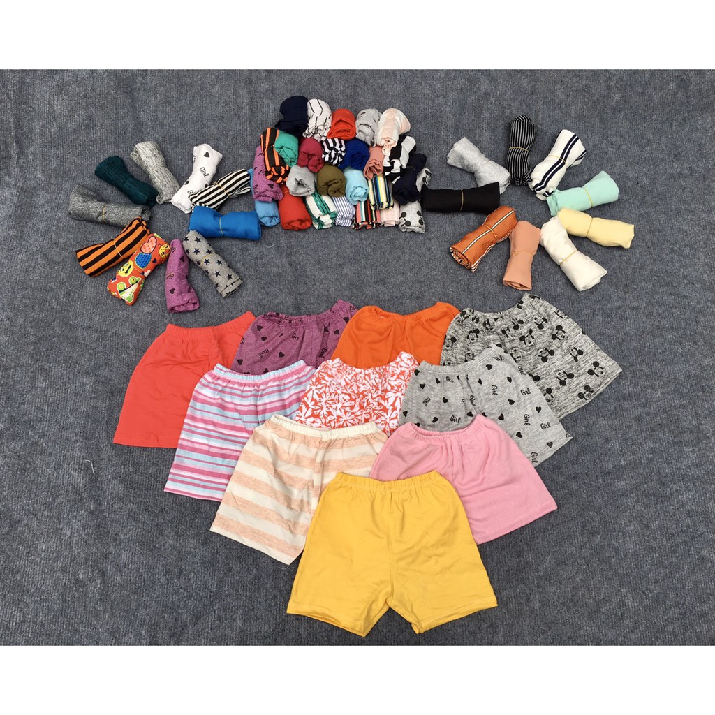 SIÊU RẺ: SET 5 Quần chục đùi cho bé trai bé gái - QCR