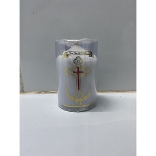 225. Cặp đèn cầy công giáo 6cm
