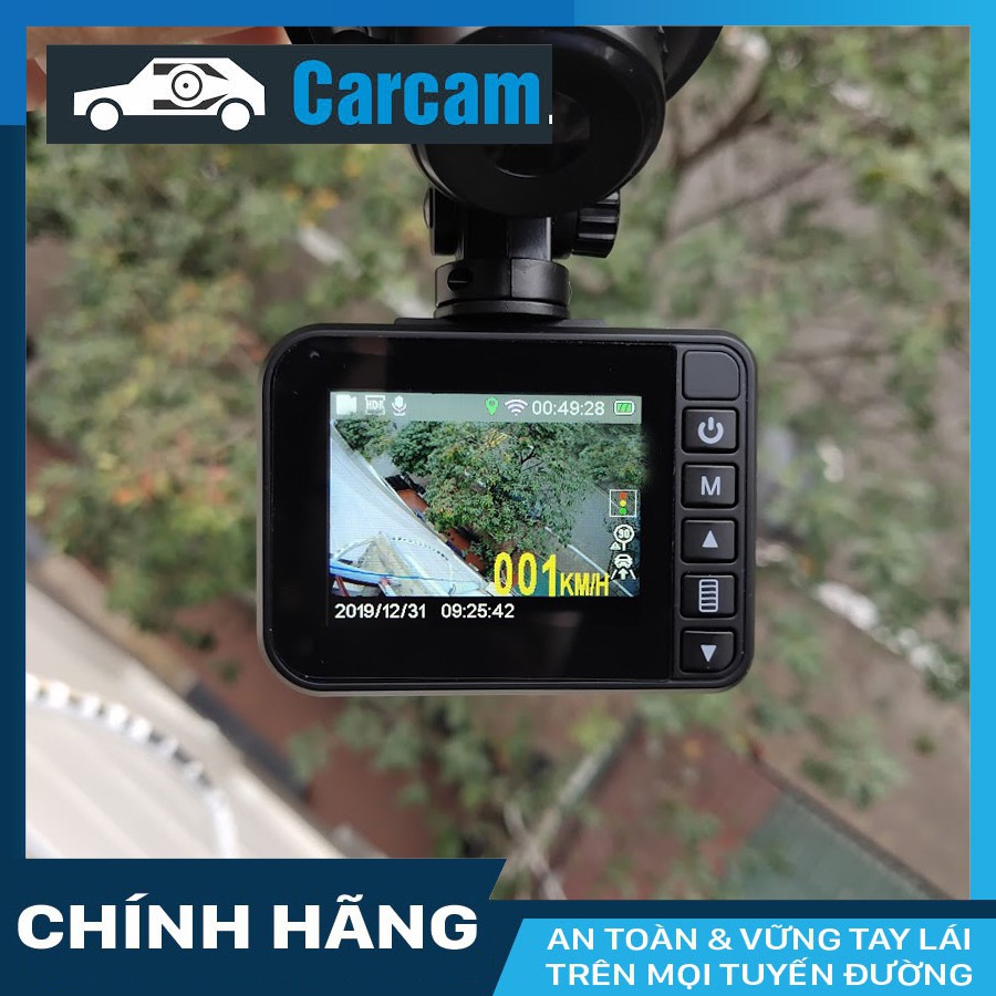 Camera hành trình ô tô W8s Carcam 4K Wifi GPS nhận diện biển báo + thẻ nhớ 32/64 Class 10 | BigBuy360 - bigbuy360.vn