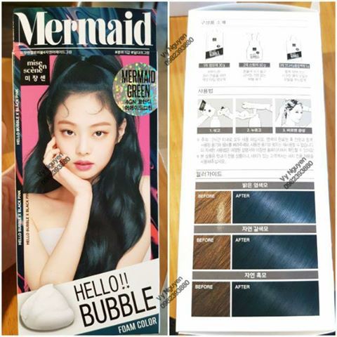 Nhuộm tóc dạng bọt Mise-en-scene Hello Bubble Foam | BigBuy360 - bigbuy360.vn