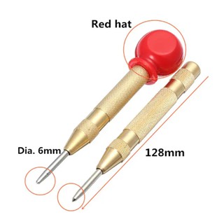 Automatic Centre Punch 5'' Automatic Center Pin Punch Strike Spring Loaded Marking Starting Holes Tool Chisel Steel