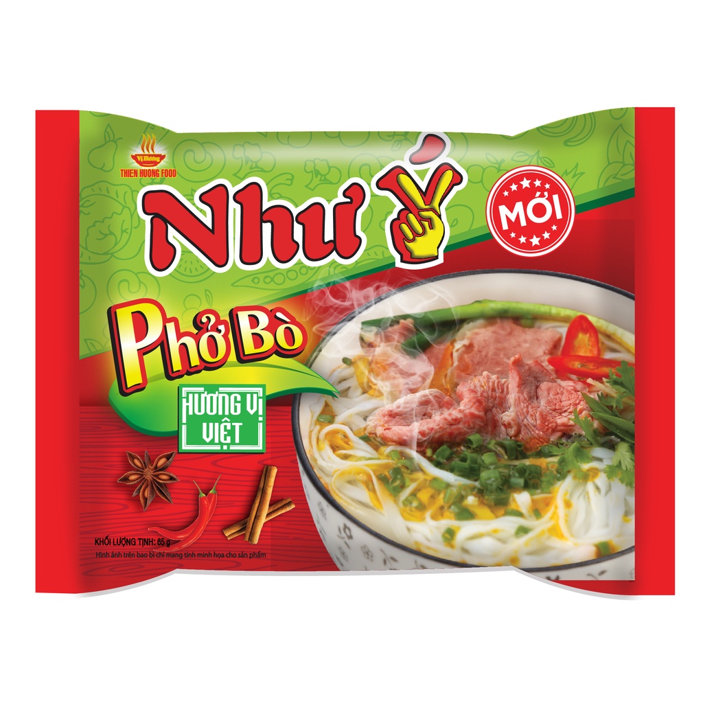 Combo 10 gói Phở hiệu Như Ý 60gr * 10 gói