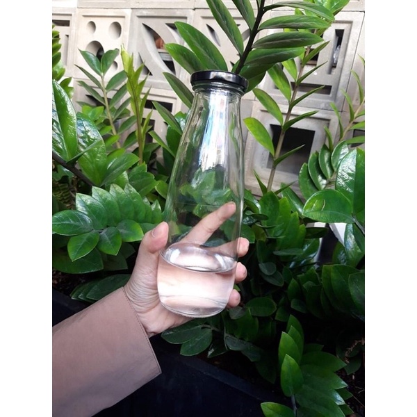 CHAI THUỶ TINH 500ml NẮP THIẾC/ CHAI ĐỰNG SỮA- NƯỚC ÉP