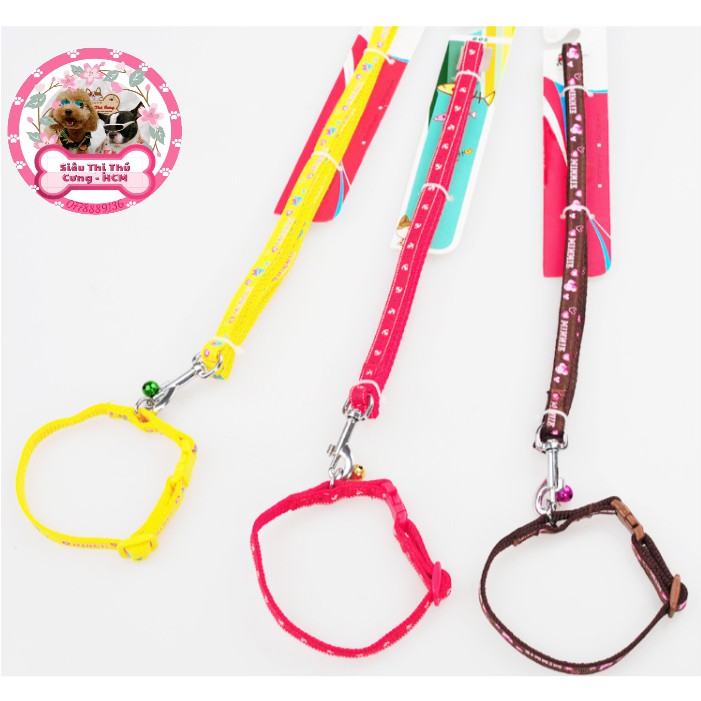 [Mã 44FMCGSALE1 giảm 10% đơn 250K]  Dây dắt, dây xích dạng vòng cổ cho chó mèo ( loại 1) - GouMao Pet
