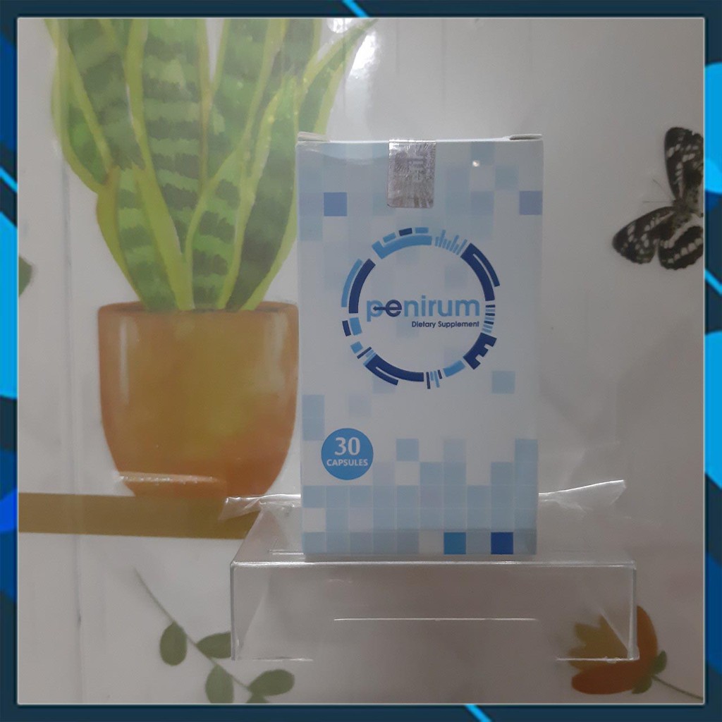 Viên Tăng Cường Sinh Lý Penirum Màu Trắng - Chính Hãng Hộp 30 Viên - Phiên Bản Gốc