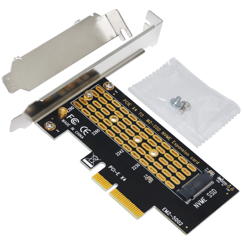 Card Mở Rộng Khe Cắm M.2 Ngff Sang Pcie 3.0 X4 Nvme Ssd M Key Pci Express