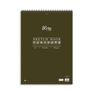 Sổ vẽ phác thảo SKETCH BOOK khổ A4 Campap CR36122, 12 tờ, Định lượng 220 gms