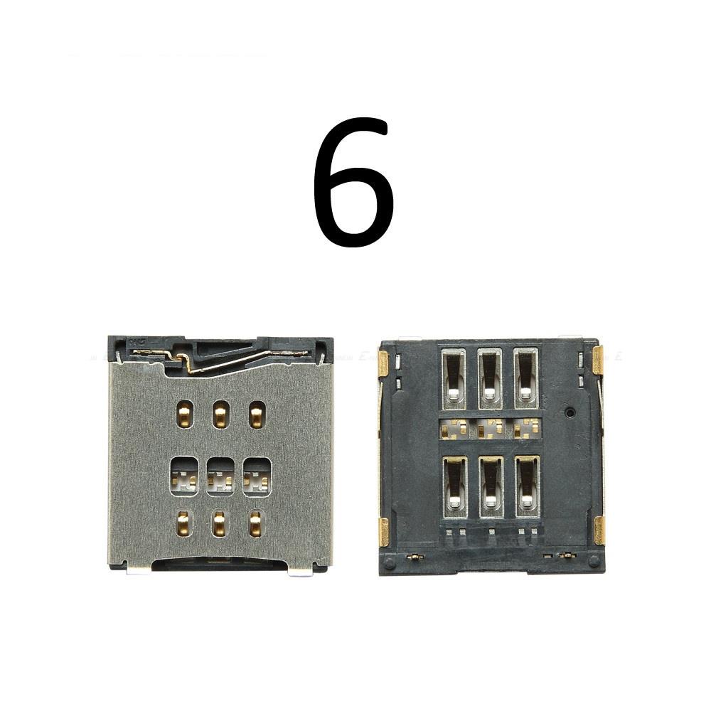 Khay Đựng Thẻ SIM Điện Thoại Cho Iphone 5 5S SE 5C 6 6S 7 8 Plus