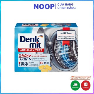 Viên vệ sinh máy giặt Denkmit Anti Kalk Tabs, 60 viên D11
