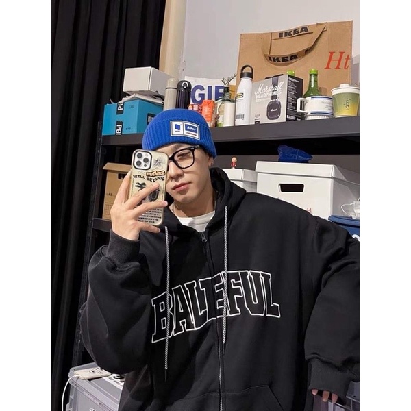 Áo khoác nỉ cotton BALE H2A778