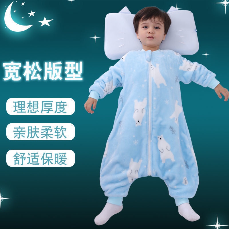 Túi Ngủ Chất Liệu Dày Dặn Cao Cấp Cho Bé ❤■♘✆Túi Ngủ Chất Liệu Cotton Mỏng Thời Trang Mùa Thu Đông Dành Cho Trẻ Nhỏ