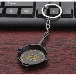 Mintshop0606 - Móc khóa mô hình game Pubg Chảo Đen Chữ Vàng