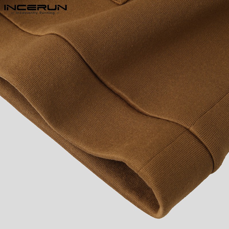 Áo Hoodies INCERUN Hợp Thời Trang Dành Cho Nam