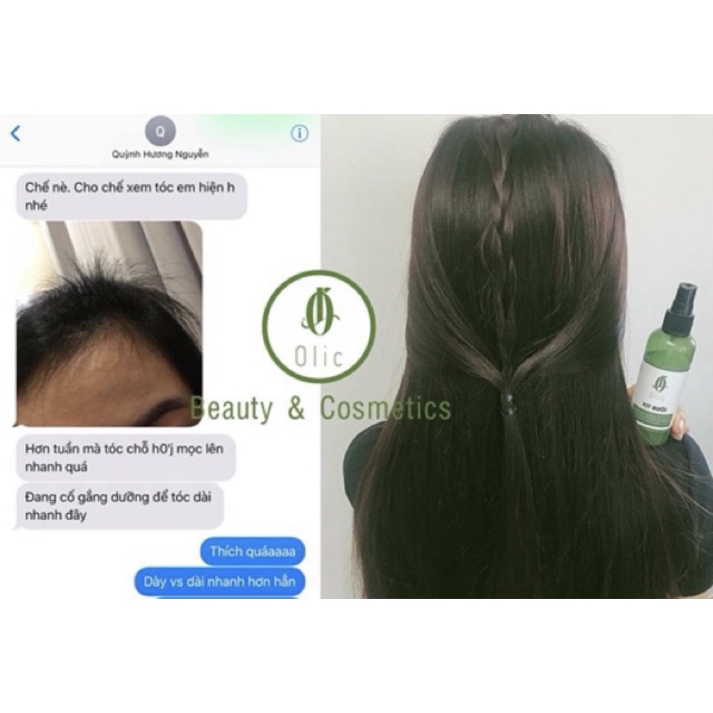 Xịt Bưởi Olic Chính Hãng Kích Thích Mọc Tóc Nhanh 100ml