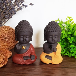 Tượng Phật A Di Đà - mẫu áo đỏ