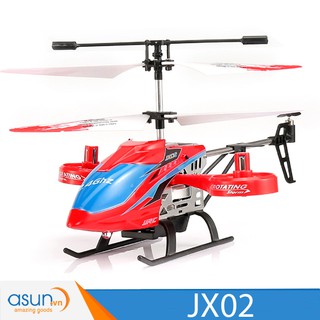 Máy bay trực thăng điều khiển💥 bền nhất 💥JJRC JX02 Tự Giữ Độ Cao 2.4Ghz 4CH màu Đỏ và Vàng