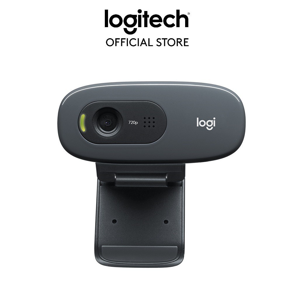 Webcam logitech C270i IPTV, Webcam máy tính có mic dành cho PC, Laptop, Android TV box dùng để học trực tuyến, zoom.