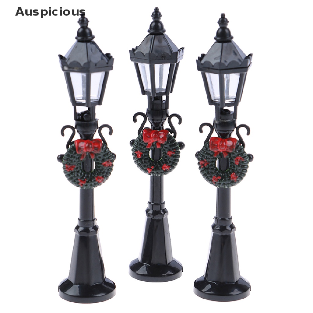 Mô Hình Đèn Đường Mini Tỉ Lệ 1 / 12 Trang Trí Nhà Búp Bê