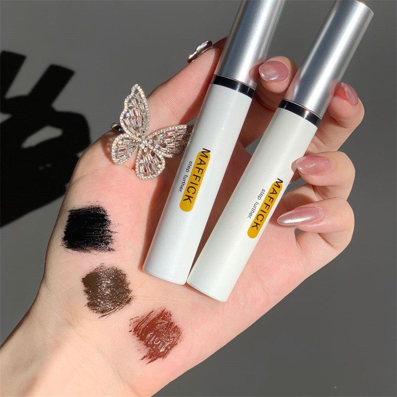 Chuốt mi mascara HERORANGE dày mi cong mi không trôi MAFFICK Magic Colorful Slender Mascara MAFI08 HERO39