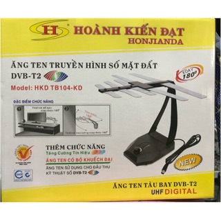 ĂNG TEN TRUYỀN HÌNH SỐ MẶT ĐẤT DVB T2 cắm điện