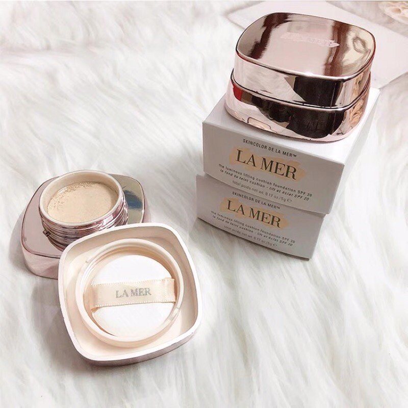 Phấn nước cushion LAMER The Luninous Lifting cushion Foundation SPF 20 mini size 5g