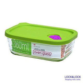Hộp thủy tinh chịu nhiệt Lock & Lock Wave Steam Hole 360ml - LLG323