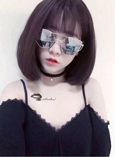 tóc giả nguyên đầu vic