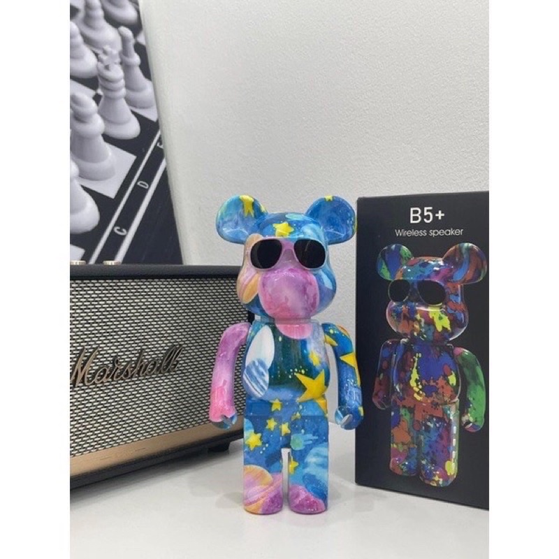 Loa Bluetooth B5+ Bearbrick Kaws B5 Plus Hình Gấu, Âm Thanh Sống Động, Nghe Nhạc Cực Hay Bảo Hành 12 Tháng
