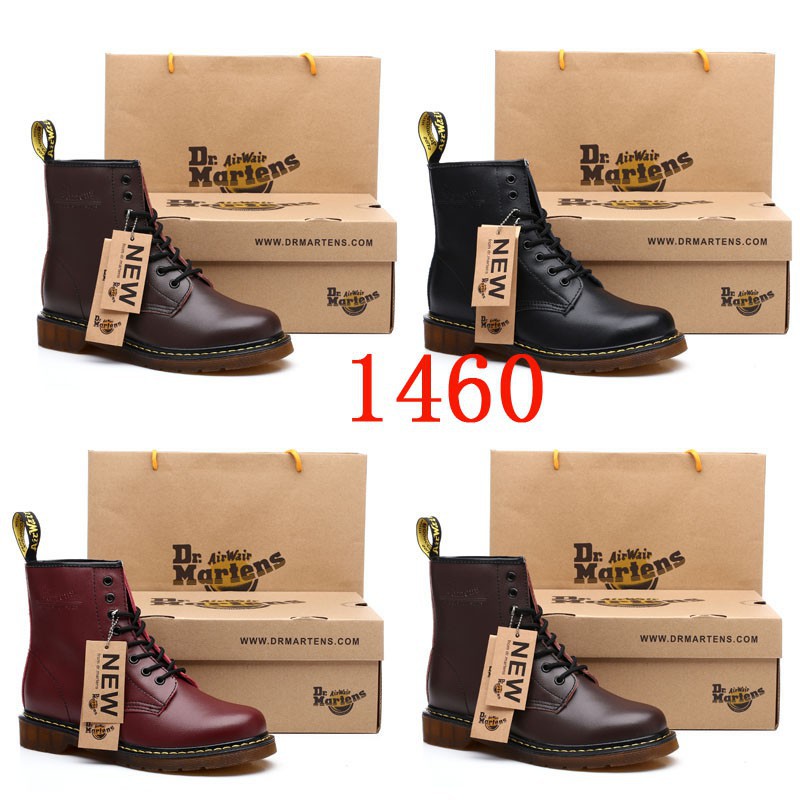 Giày Bốt Martin Dr.Martens Air Wair 1460 / 1461 Thời Trang Cho Cặp Đôi