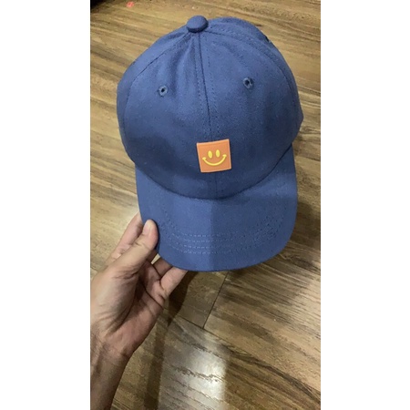 Mũ nón lưỡi trai hình mặt cười cho bé từ 5-12 tuổi LTB08