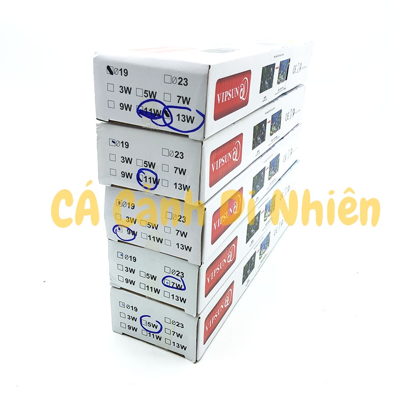 Đèn UV diệt tảo diệt khuẩn VIPSUN UV-KT 5W,7W,9W,11W,13W cho hồ cá cảnh