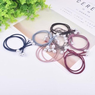 Dây buộc tóc sợi nhỏ đính 6 hạt